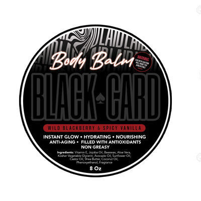 BODY BALM • BLACKCARD • Wild Blackberry & Spicy Vanilla