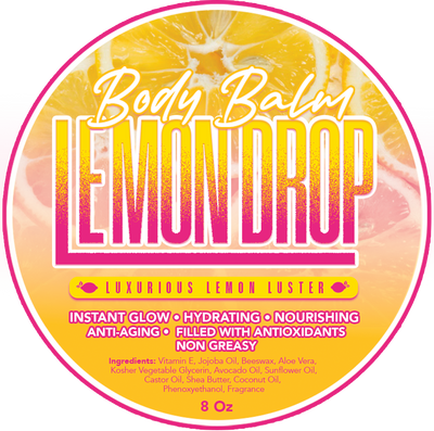 BODY BALM • LEMON DROP • Luxurious Lemon Luster