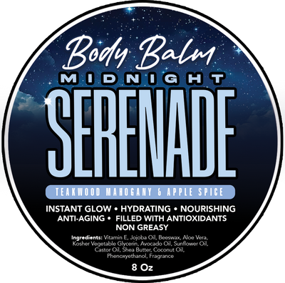 BODY BALM • Midnight Serenade • Teakwood Mahagony & Apple Spice