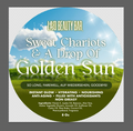 Sweet Chariots & A Drop Of Golden Sun • Honey Lavender