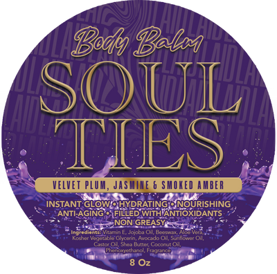 BODY BALM • SOUL TIES • Velvet Plum, Jasmine & Smoked Amber