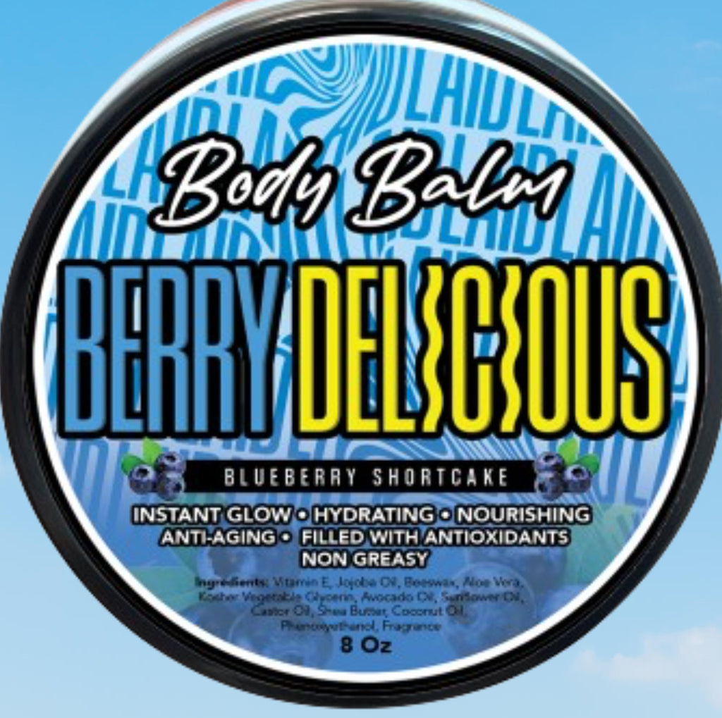 Body Balm • Berry Delicious • Blueberry Florals